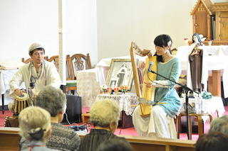 関町教会、テレジア祭にてコンサート：チェレステ楽団